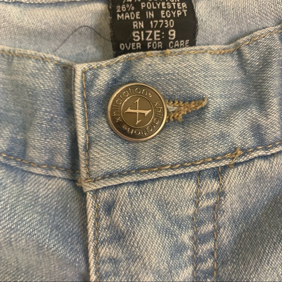 Vintage 90s Xhilaration high waisted jean shorts - Picture 4 of 12